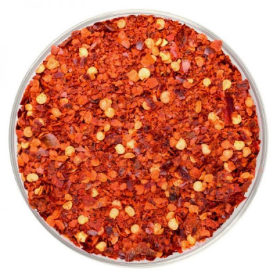Cayenne Chili | geschroten | 3-5 mm | mit Saat | rot Scoville: 10.000-15.000" Cayenne Chili | geschroten | 3-5 mm | mit Saat | rot Scoville: 10.000-15.000"